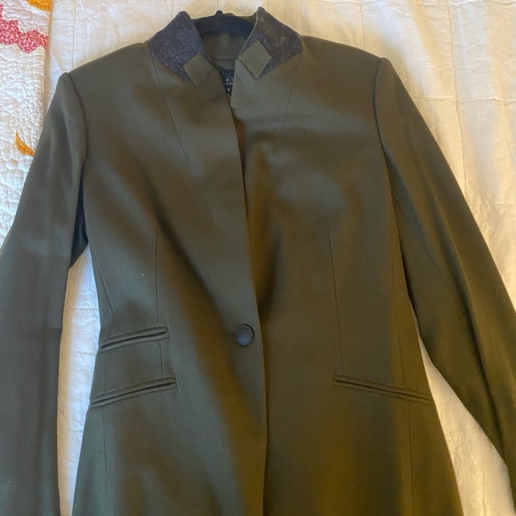 Rag & Bone Duke Blazer, new without tags, size 6, olive - Picture 10 of 16